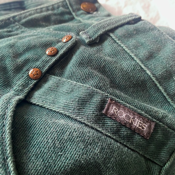 Vintage Green Rockies High Waisted Jeans - Picture 4 of 8